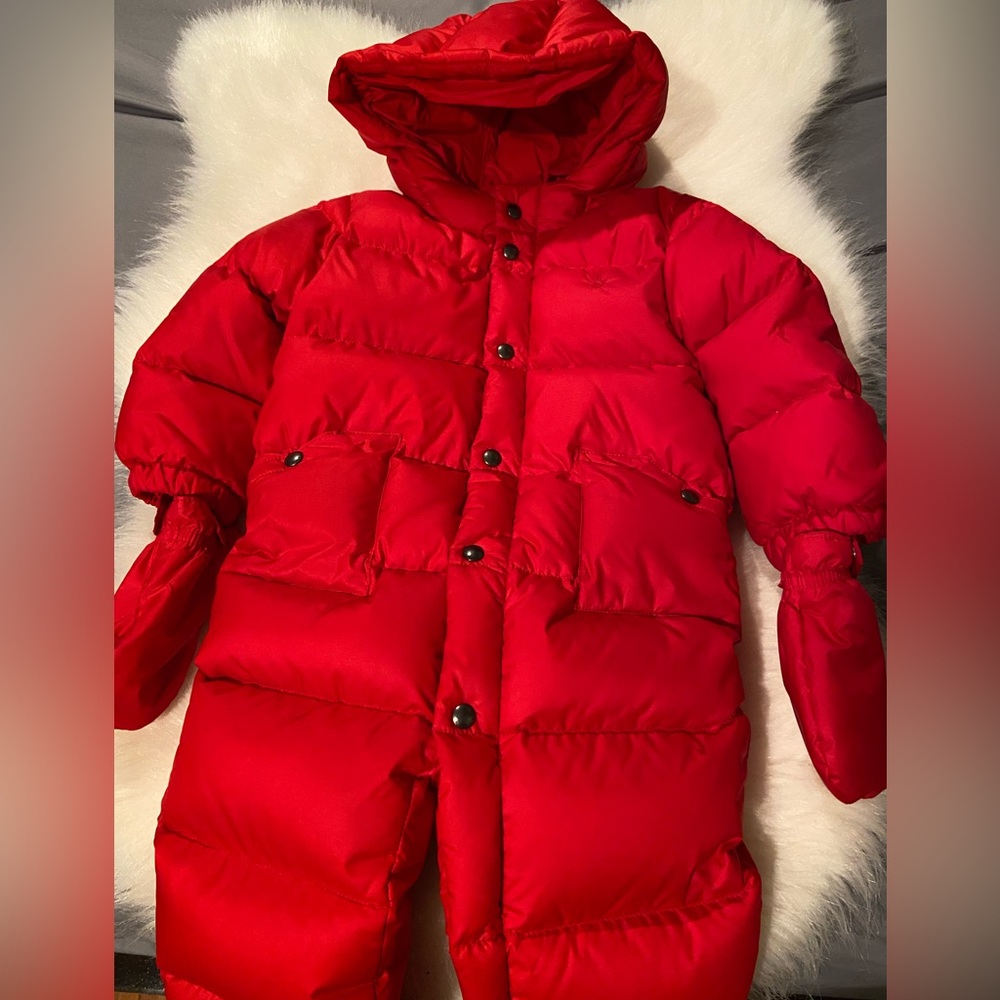 Authentic Ralph Lauren snowsuit size size 18 months excellent condition